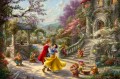 Snow White Dancing in the Sunlight Thomas Kinkade